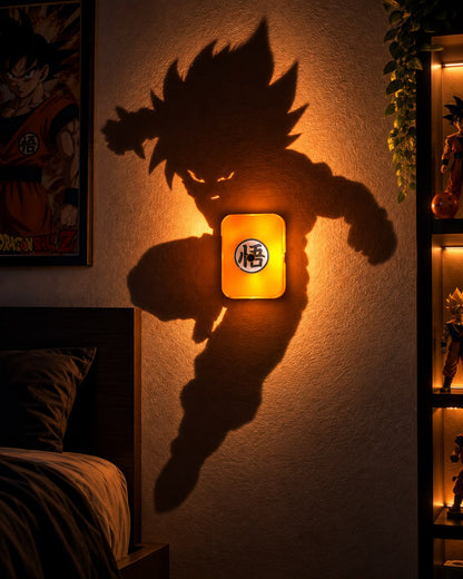 Goku Shadow Projection Wall Lamp